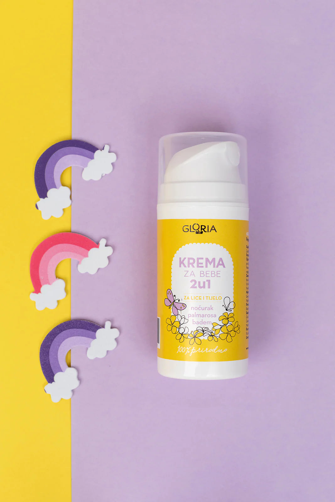 Gloria 2 in 1 Baby Cream