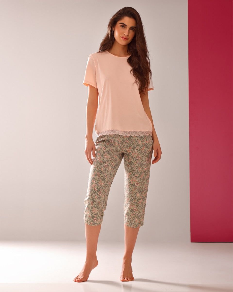 Helena Capri Pajama Set