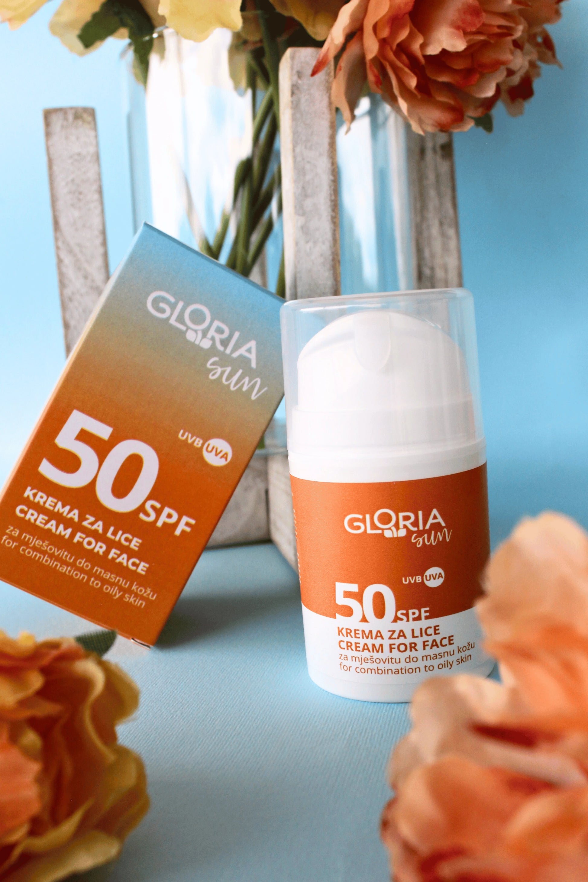Gloria Face Cream SPF 50 for Oily Skin