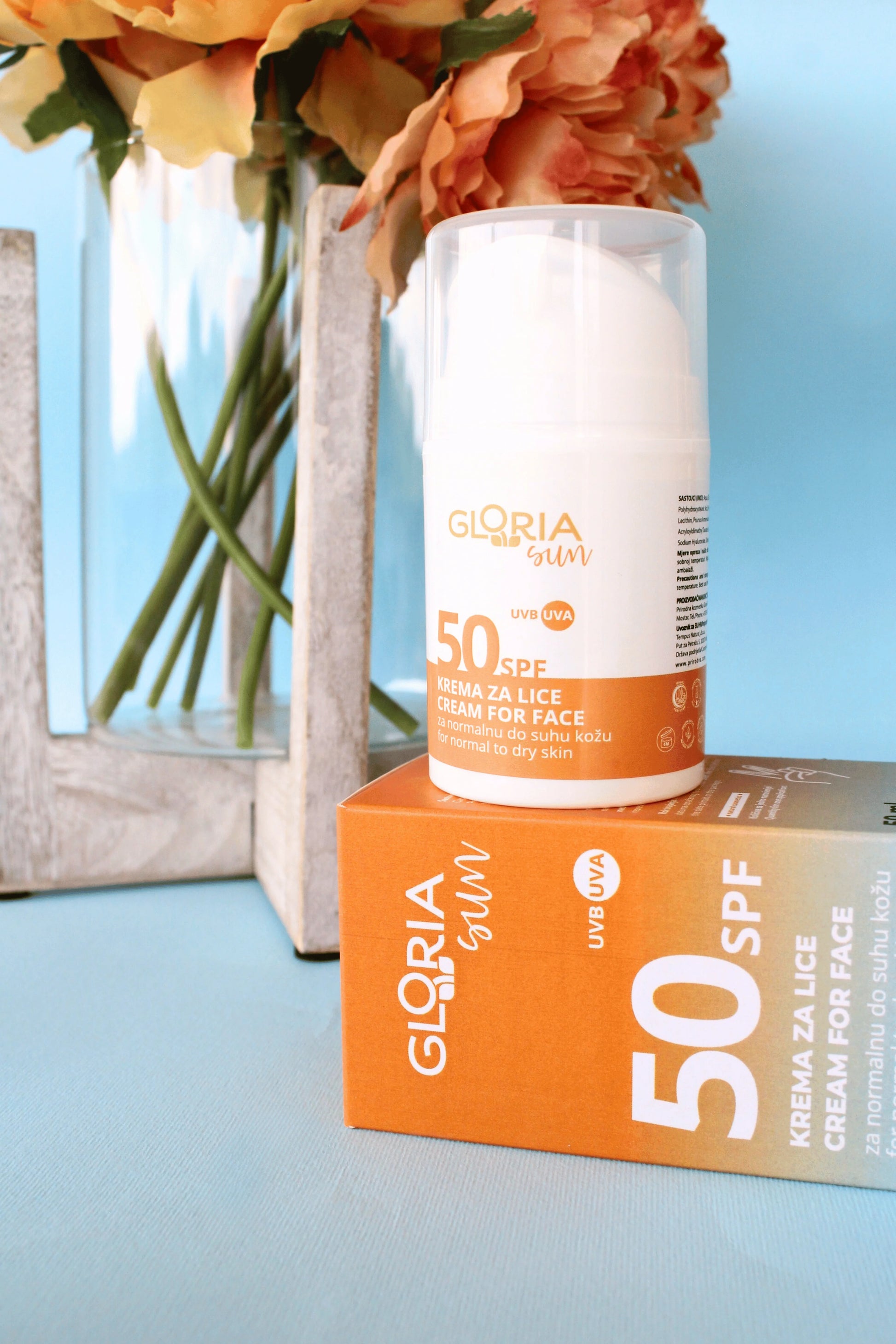Gloria Face Cream SPF 50 for Dry Skin