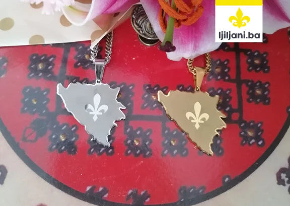 BiH Country Necklace