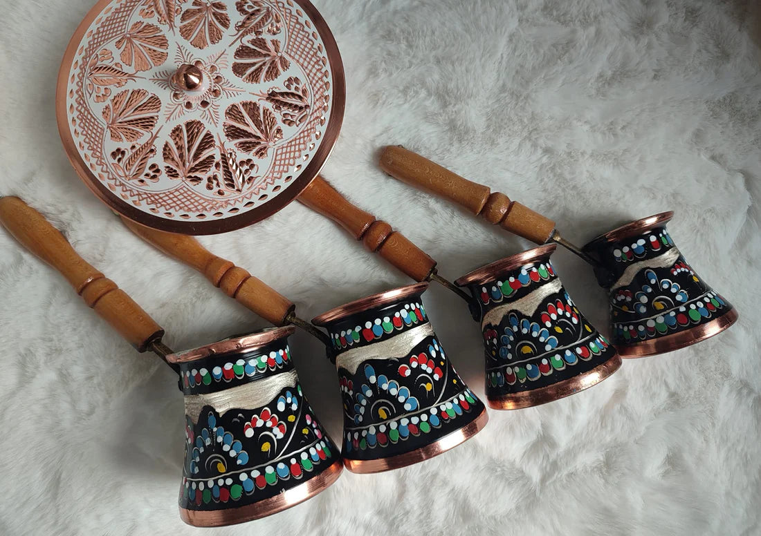 Copper Handmade Coffee Pots