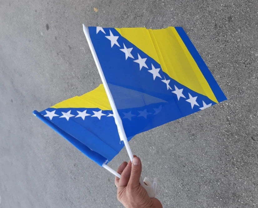 BiH Car Window Flag